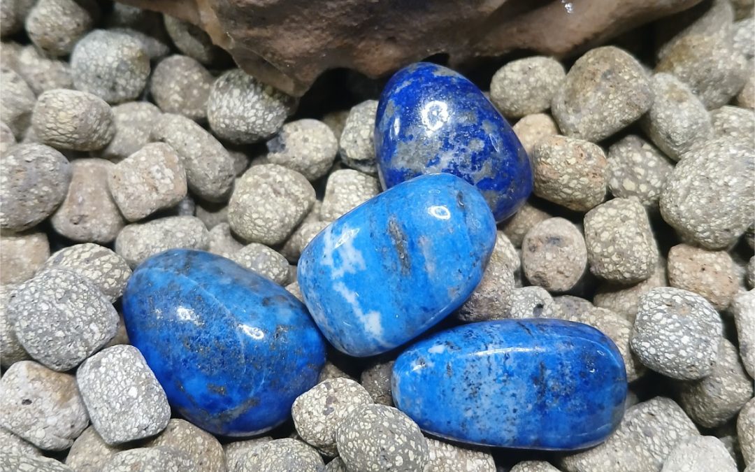 Image de lapis-lazuli bleu naturel