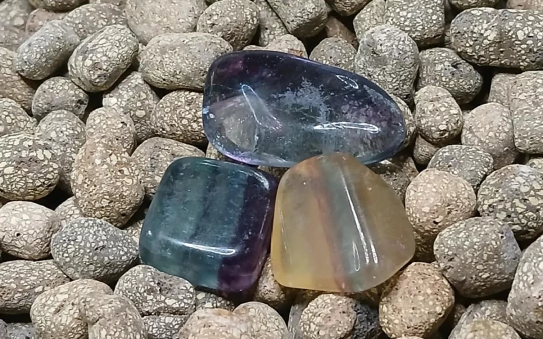 Pierre naturelle roulée fluorine