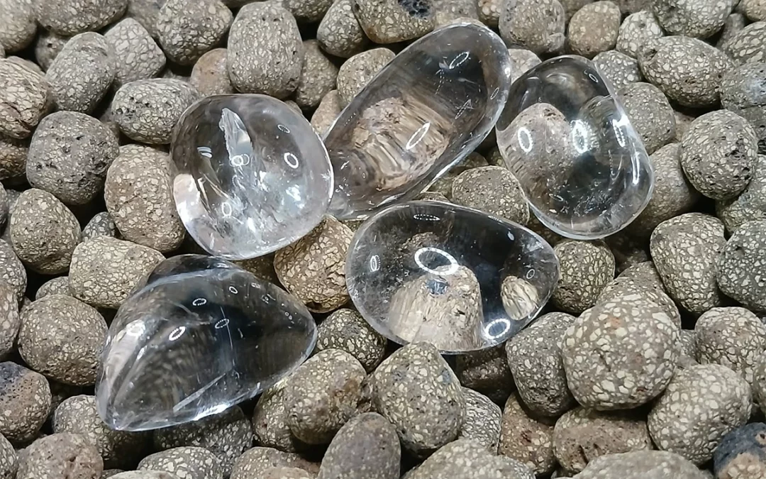 Pierre naturelle roulée cristal de roche