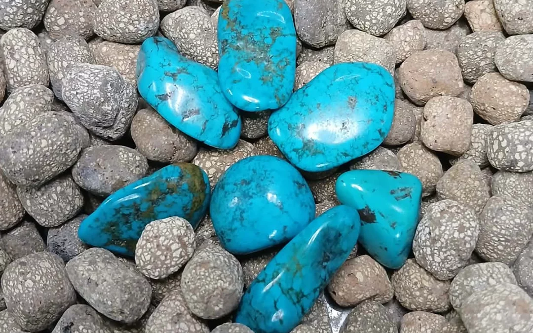 Pierre naturelle Turquoise Belle au Bois Dormant d’Arizona