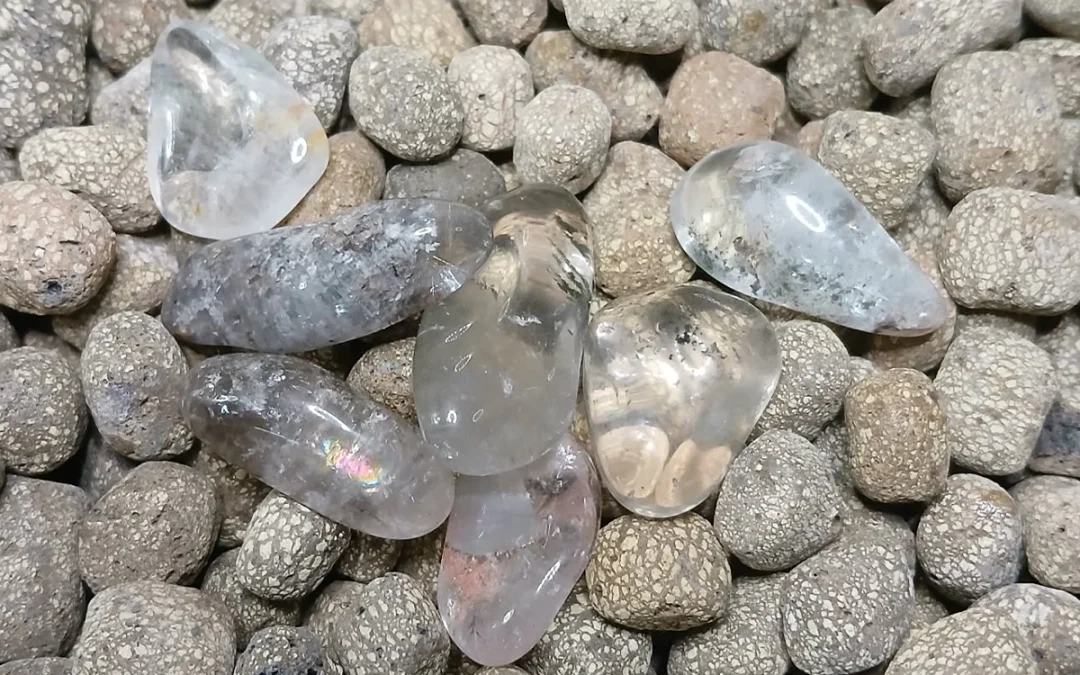 Pierre naturelle roulée lodolite